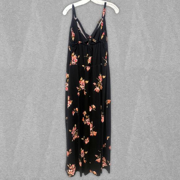 Nine Britton Willow floral maxi dress black – 1X - Picture 3 of 8